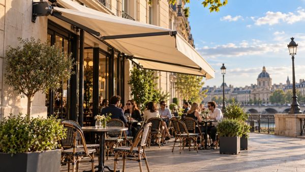 Choisir une store de terrasse pour café : solutions de protection solaire professionnelles