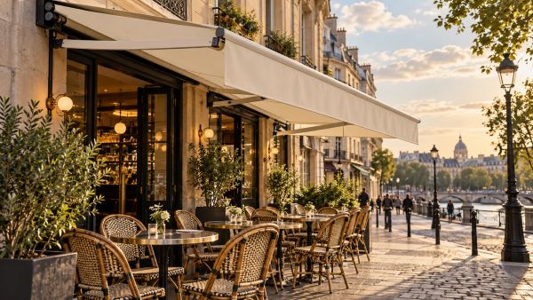 Choisir une store de terrasse pour café : solutions de protection solaire professionnelles