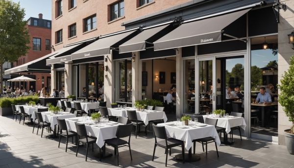 Store pour terrasse de restaurant : une protection solaire adaptée aux professionnels